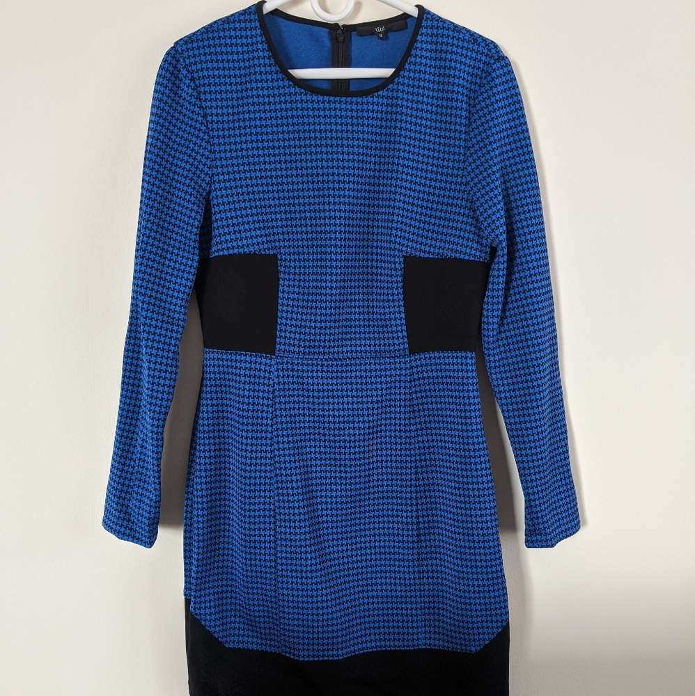 TIBI dress size 10 mod retro